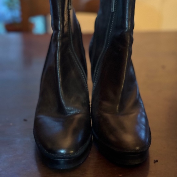 Haider Ackerman size 9 black boots - stacked heel - gently worn - repost - Picture 5 of 7